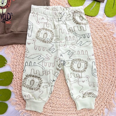 Conj. Casaco Tiger Wild One e Calça de Moletom - Verde Musgo